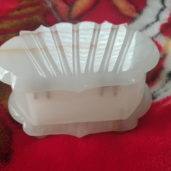 White Shell Design Bath Storage Box - Picture 8 of 9